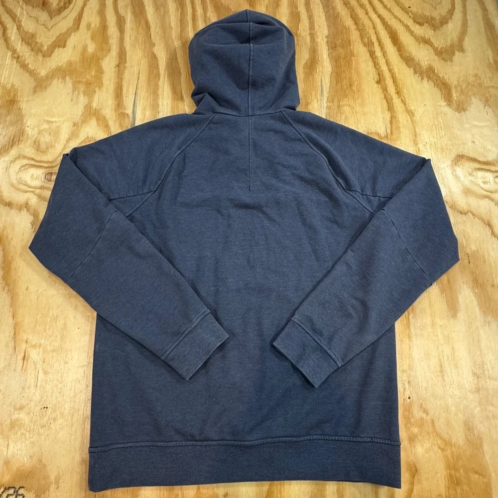 Lululemon City Sweat Pullover Hoodie Heathered True Navy Men's Size M Preppy